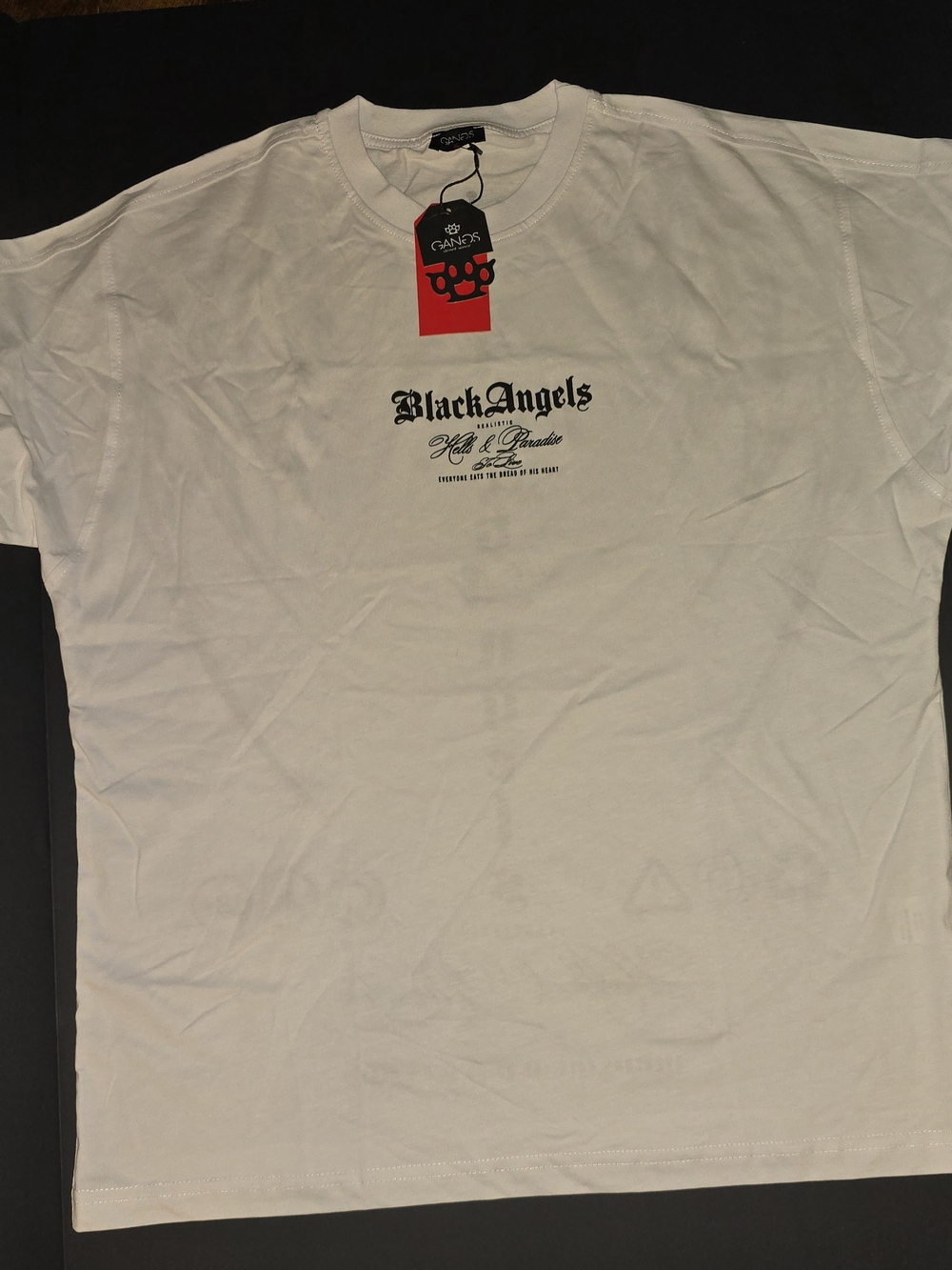 🔥 GANGS Black Angels Streetwear Graphic Tee NWT 🔥